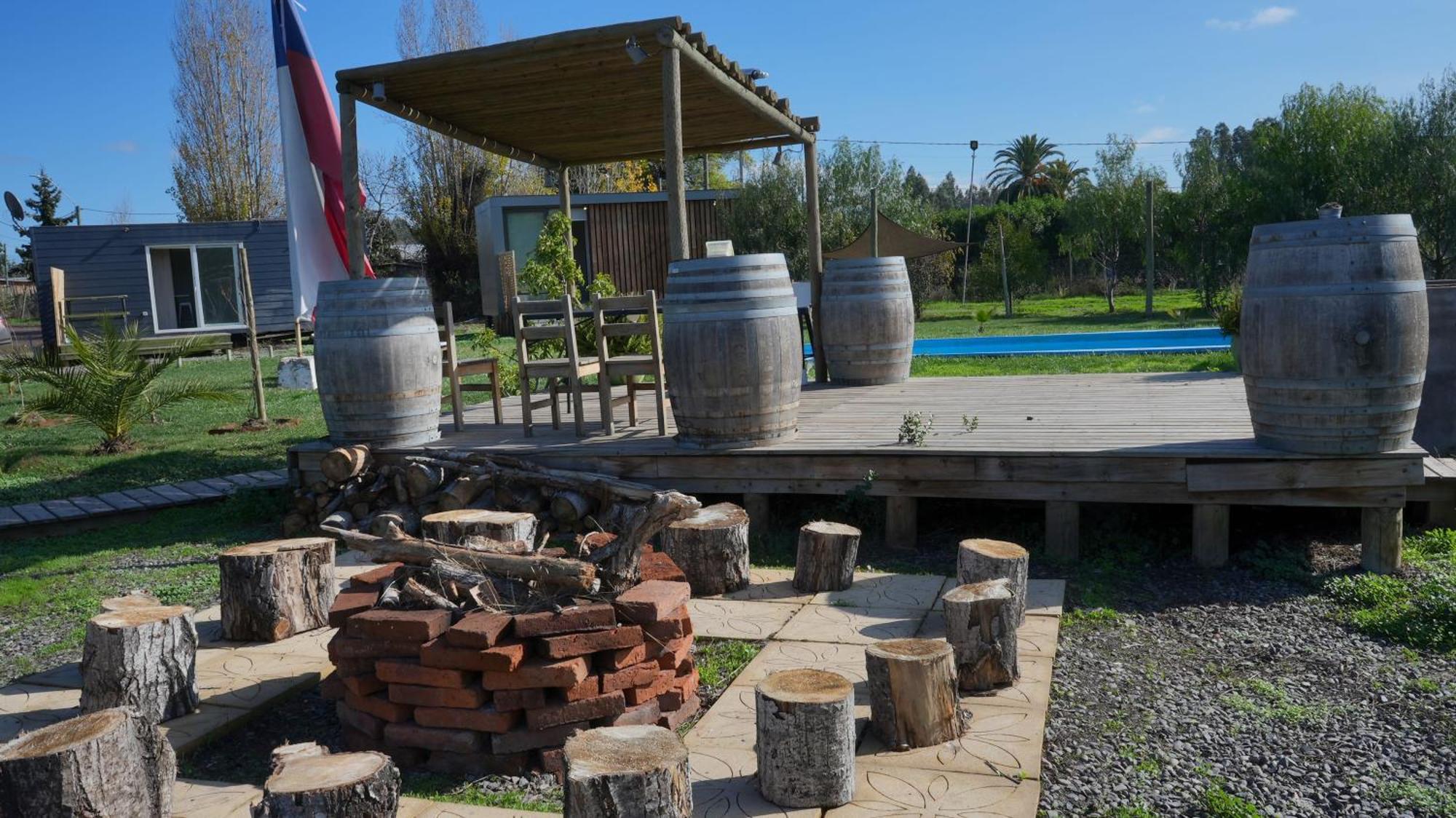 Cabanas Y Padel Tinycolchagua Cl Santa Cruz Eksteriør billede